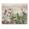 Designart - Vintage Floral Tropical Leaves I - Tropical Print on Natural Pine Wood